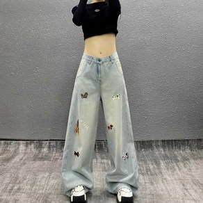 투니스 여성 캐릭터 디자인 청바지