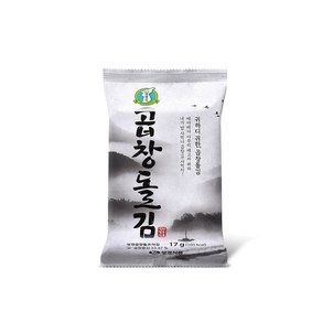 [지도표성경] [김 본사] 곱창돌김 17g x 10봉, 10개