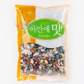 이안에맛 스톤초코볼 500g 어린이 간식 돌멩이 모양 초콜릿, 1개