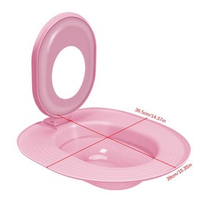 고양이 변기 훈련 키트 소변 좌석 트레이너 애완 동물 관리 청소 위생, 1. Pink, 1개