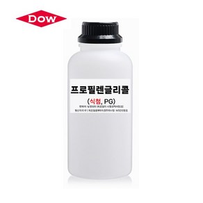 프로필렌글리콜 1KG 식품첨가물 PG (다우 SK 선택), 2)프로필렌글리콜1kg(다우), 1개