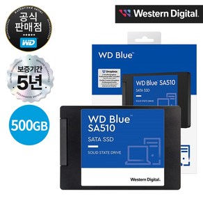 WD Blue SA510 SATA SSD, 500GB, SA510 3D