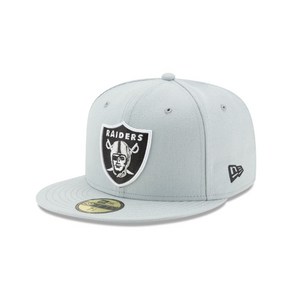 [해외] 750758 뉴에라 모자 NBA Las Vegas Raiders Grey 59FIFTY Fitted Hat