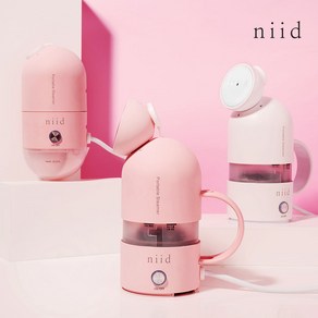 Niid 포터블 캡슐 스팀다리미, NIID3, 핑크