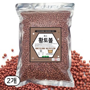 세경팜 국내산 황토볼 중립 수경재배, 2개, 2L