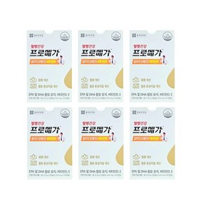 종근당건강 프로메가 알티지 오메가3 비타민D 6개월분, 60정, 6개