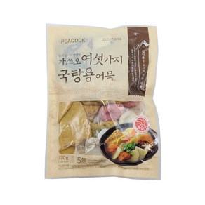 피코크 가쓰오 여섯가지 국탕용어묵 370g, 1개