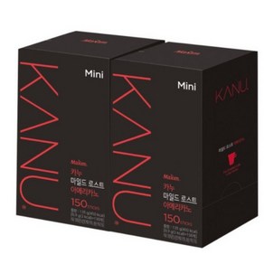 카누 미니 마일드로스트 아메리카노 300T + 물티슈, 135g, 300개입, 1개