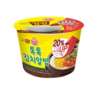 오뚜기 컵밥 톡톡 김치알밥, 222g, 6개