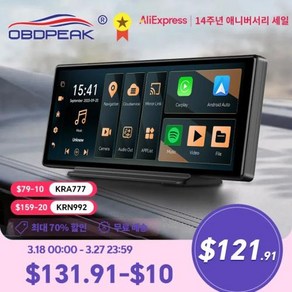 안드로이드올인원 호환 K50 4G 64G 1026 13 AI 스크린 GPS 내비게이션 카플레이 자동 듀얼 렌즈 대시 캠 백미러 비디오 녹음기, 4) K50Dual lens  No TF Cad