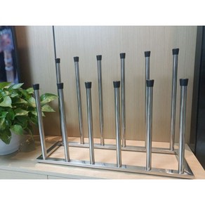 장화 보관대 정리대 거치대 신발 공장 건조대 스텐 걸이 L 6420/ 높이 앞뒤46cm, 1개
