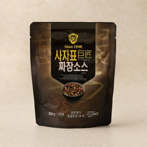 사자표 거장짜장소스 (상온보관용), 200g, 6개