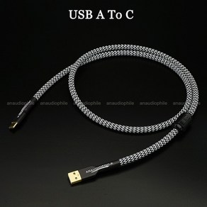 일본 CANARE 하이파이 USB 케이블 PC DAC 모바일용 오디오 데이터 A to B / C, 10) 2. A To C  50cm 1.64ft