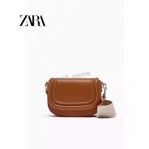 ZARA 자라 와이드 숄더 크로스 백