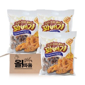 올따옴 맛있는 크리스피 허니꽈배기 530g 3, 3개