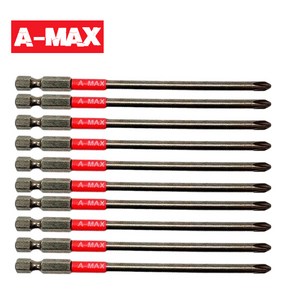 A-MAX 힐티전용 SMD57 십자비트 PH2x116 116mm 스크류매거진비트, 10개