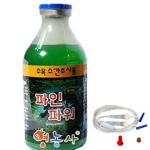 파인파워 500ml 수간주사 수목 소나무 영양제, 1세트