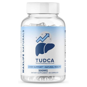 MAXLIFE Tudca 간 지원 보충제 500mg 60회 맥스라이프 투드카