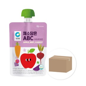 [얌얌마켓] 청정원 채소담은 ABC 100ml 1BOX, 40개