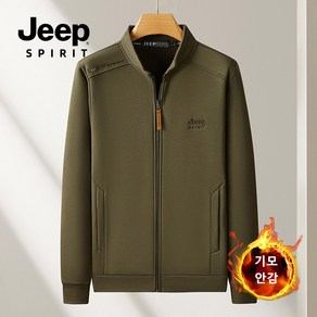 JEEP SPIRIT 지프 남성 캐주얼 스탠드 칼라 기모안감 자켓 JPY-18069