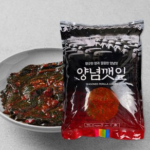 착한식품 양념깻잎 4kg 업소용 대용량, 1개