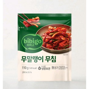 비비고 무말랭이무침 110G, 3개