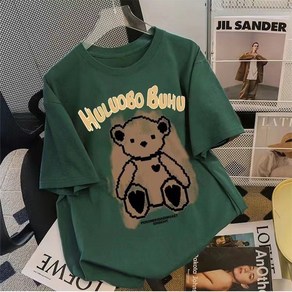 반팔 티 여름 커플 순면 라운드 빅 사이즈 슬림 톱 티셔츠 T-shirts