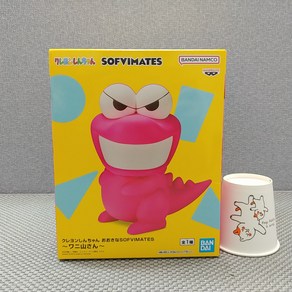 일본내수정품 반프레스토 짱구는못말려 BIG SOFVIMATES 와니야마상 악어 피규어, 1개