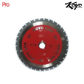 [KOYO] STEEL-165 / 코요 금속용 원형톱날 6.5인치 165mm 34날, 1개