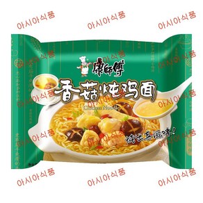 아시아식품 버섯닭고기 라면 100g, 8개