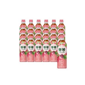 봉봉 아이스티제로 복숭아 500ML 24개