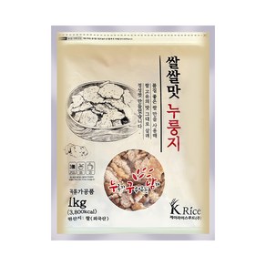 케이라이스푸드 쌀쌀맛 누룽지 1kg, 1개