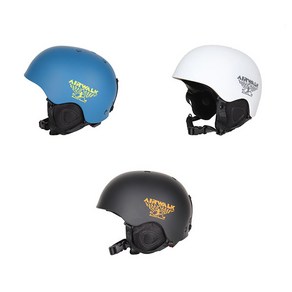 AW 에어워크 스키 스노우보드 고급용 무광 헬멧, 블루M(55~58cm)