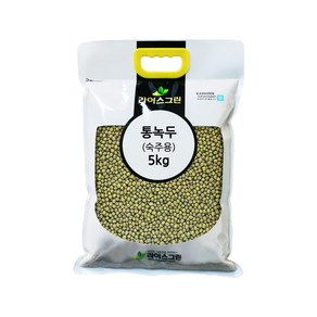 라이스그린 통녹두 (숙주용) 5kg 페루산, 1개