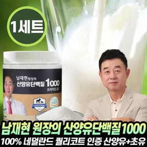 남재현 산양유 초유 단백질1000 프리미엄골드 네덜란드산 단백분말 단백프로틴, 175g, 3개