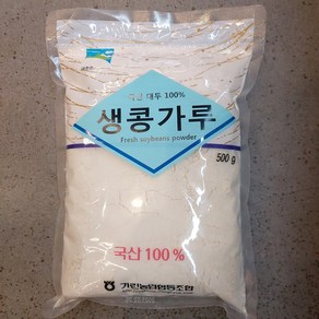 기린농협 강원도 인제 내린천 생콩가루 국산콩가루 날콩가루, 1개, 500g