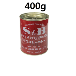 에스비식품 업소용 붉은 캔 카레 가루 400g, 1개, 1개