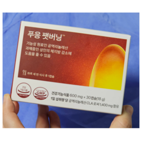 (정품)++ 푸응 팻버닝 600mg 30캡슐 푸응팻버닝, 30정, 1개