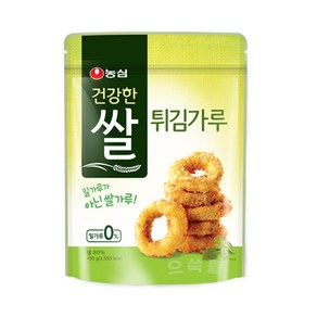 농심 건강한쌀 튀김가루, 450g, 4개