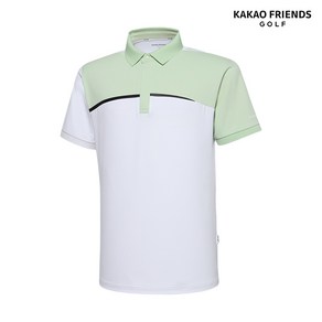 [KT알파쇼핑][카카오프렌즈골프 (KAKAO FRIENDS GOLF)] 남성 언발 슬리브 폴로티