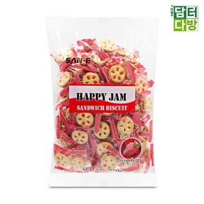 더헤븐 X 2개 해피 비스킷 잼 500g 딸기맛