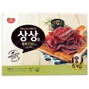 동원 상상안심 육포 (40gx6봉), 40g, 6개