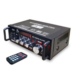 블루투스 오디오 앰프 HIFI 스피커 USB/SD/FM+리모컨