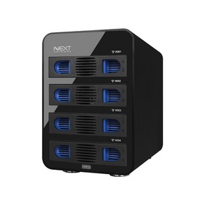 NEXT 706M6G 4베이 외장하드 대용량 스토리지 USB3.0 E-SATA 3.5형 8TB*4 지원, 1개