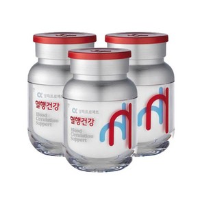 정관장 알파프로젝트 혈행건강 500mg x 180캡슐 3개월분 혈액순환 알티지오메가3, 60정, 3개