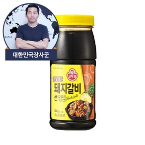 오뚜기 돼지갈비 큰 양념, 840g, 1개