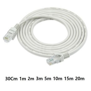 랜케이블 CAT5E 다이렉트 30Cm 1m 1.5m 3m 5m 10m 15m 20m, 01 랜케이블(Cat5e) 30Cm, 1개