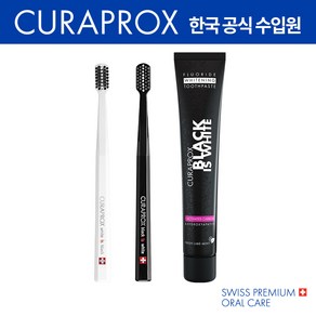 큐라덴 큐라프록스 BIW Duo 미백세트(칫솔 2개+BIW치약 1개), 1세트, 90ml