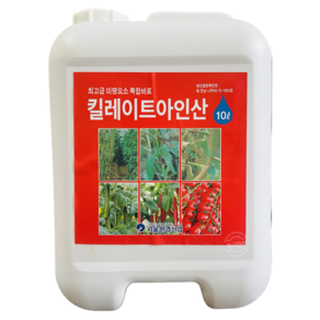 [농사마트] 킬레이트 아인산 10L 고추 오이 토마토 역병 시들음병 예방 미량원소 복합비료 서울환경산업, 1개