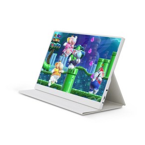 카멜 프리즘 FHD 화이트 포터블 휴대용 모니터 CPM1530I, 39.6cm